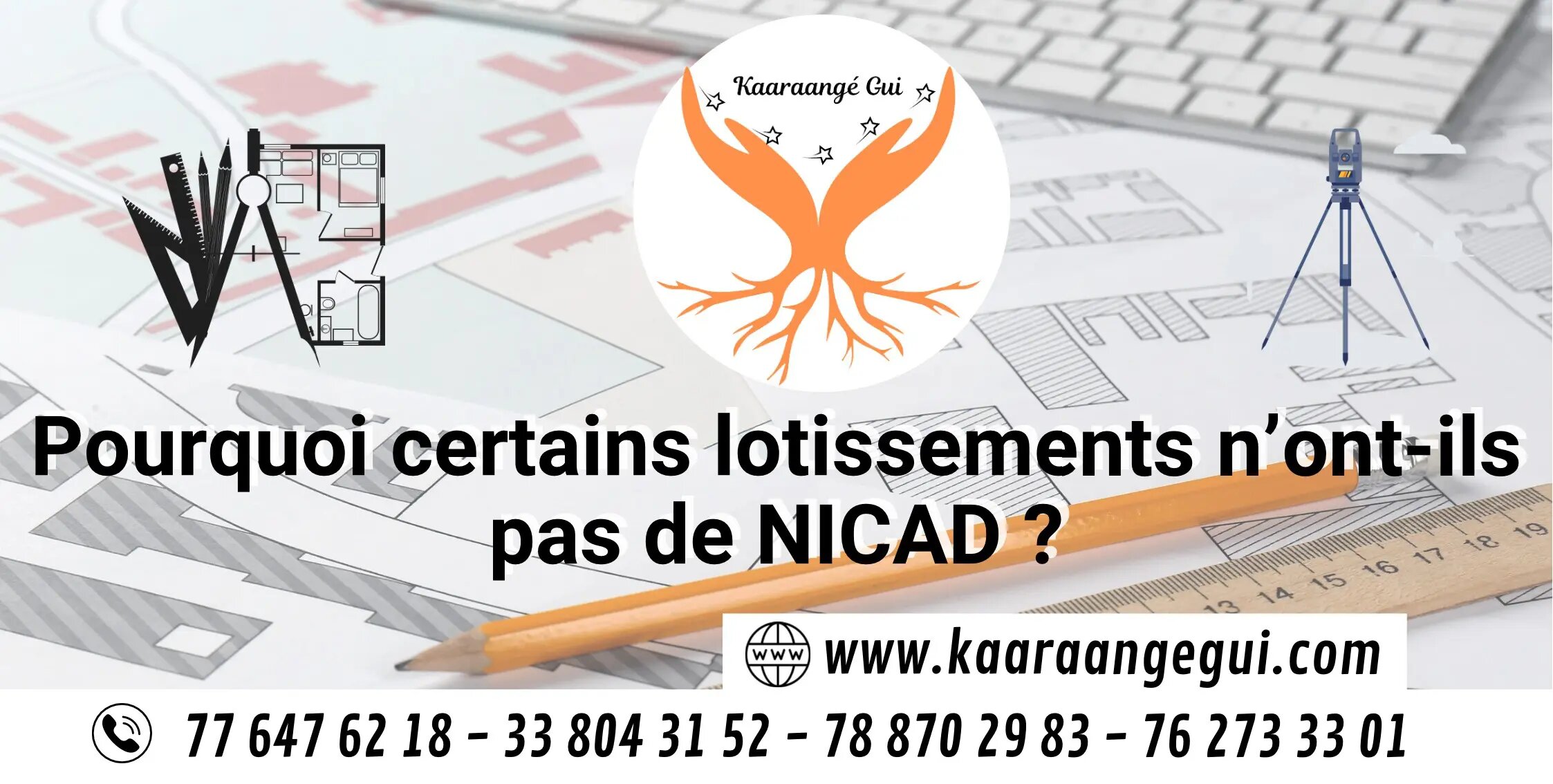 Pourquoi certains lotissements n’ont-ils pas de NICAD ?